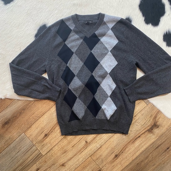 John W. Nordstrom Other - John W. Nordstrom cashmere argyle pattern sweater